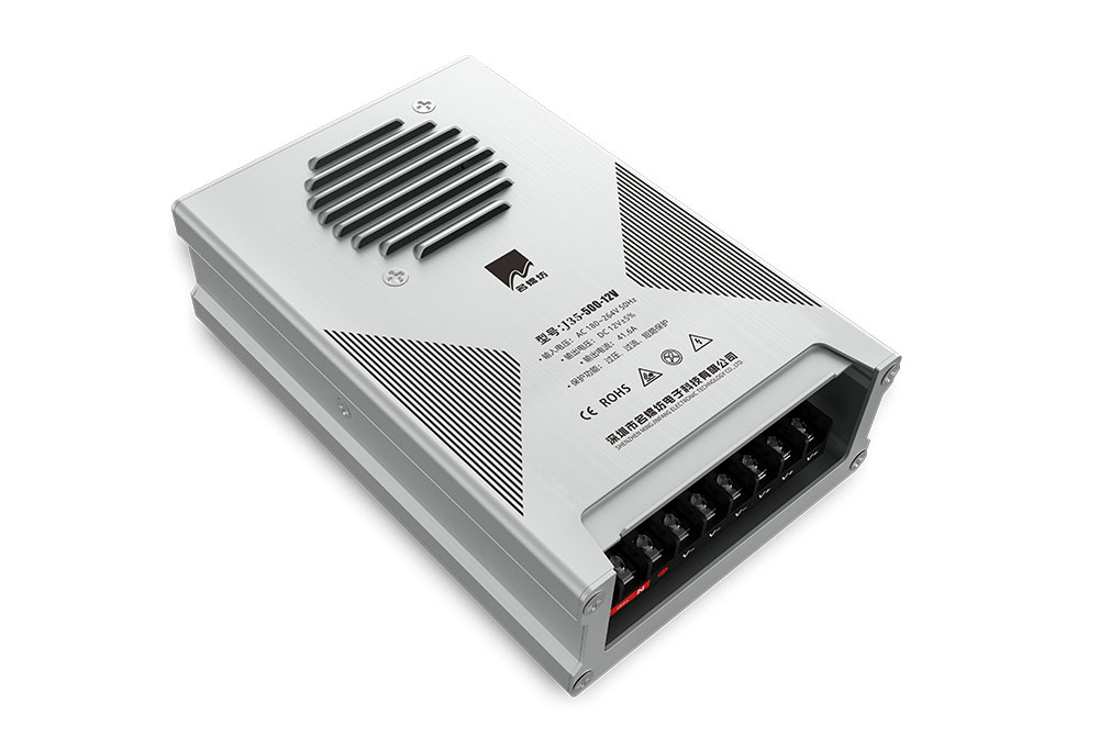 J35- 500W-12V 平面帶風(fēng)扇不灌膠防雨電源